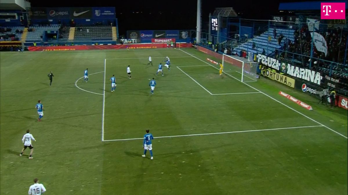 Farul, victorie chinuită cu FCU Craiova » Elevii lui Hagi au avut 3-0 la pauză, dar au tremurat pentru victorie