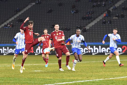 Hertha-Bayern// Foto-IMAGO / Matthias Koch