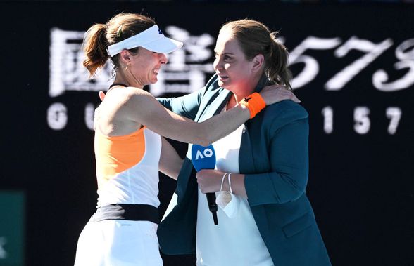 Alize Cornet, interviu cu ochii în lacrimi » A felicitat-o pe Simona și a îmbrățișat-o pe interviatoare: „Modul în care ai trecut peste probleme... ești incredibilă!”