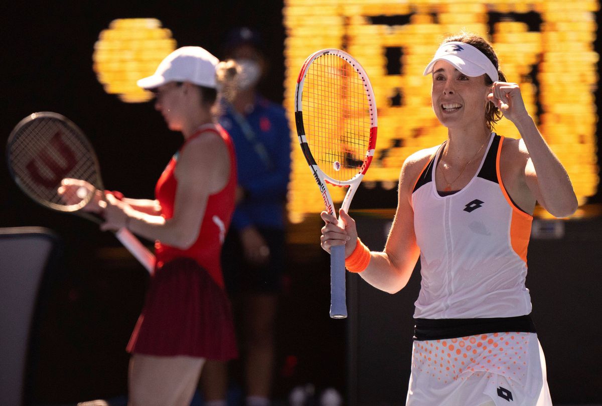 Alize Cornet, interviu cu ochii în lacrimi » A felicitat-o pe Simona și a îmbrățișat-o pe interviatoare: „Modul în care ai trecut peste probleme... ești incredibilă!”