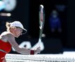 Simona Halep, frustrată în meciul cu Alize Cornet // foto: Guliver/gettyimages