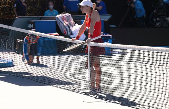 Prima reacție a Simonei Halep după eliminarea de la Australian Open: „Mi-a fost rău, am amețit la un moment dat”