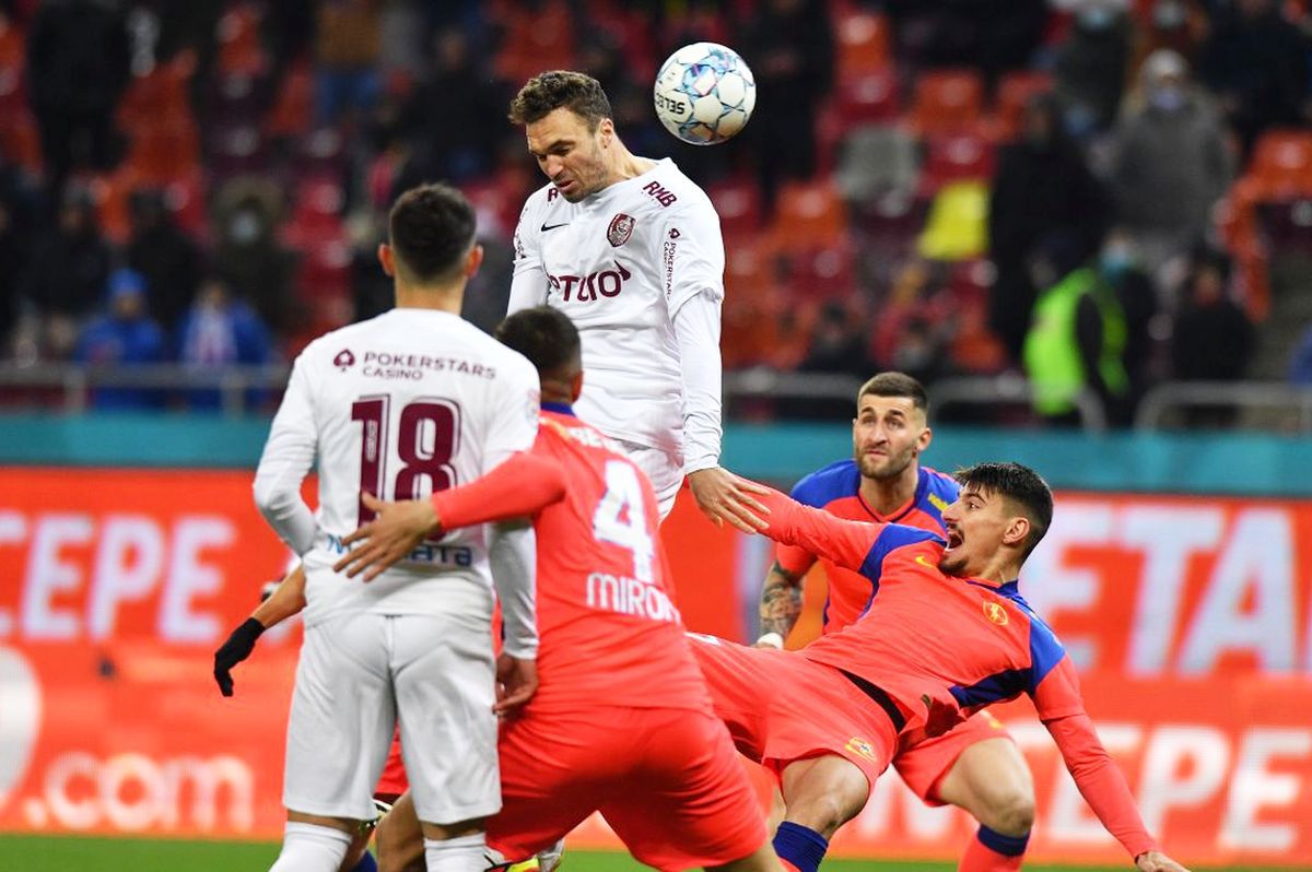Jucătorul lui FCSB, „taxat” după meciul cu CFR Cluj: „E fotbalist de mijlocul clasamentului. Și sunt blând!”