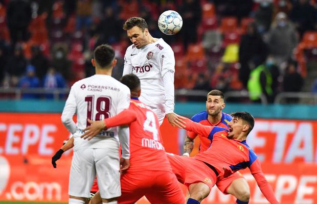 Jucătorul lui FCSB, „taxat” după meciul cu CFR Cluj: „E fotbalist de mijlocul clasamentului. Și sunt blând!”