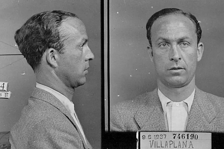 Alexandre Villaplane, în arestul poliției franceze // Foto: peterkj.wixsite.com Povestea dramatică a lui Alexandre Villaplane » Căpitanul naționalei Franței a ucis pentru Hitler și a fost condamnat la moarte pentru trădare