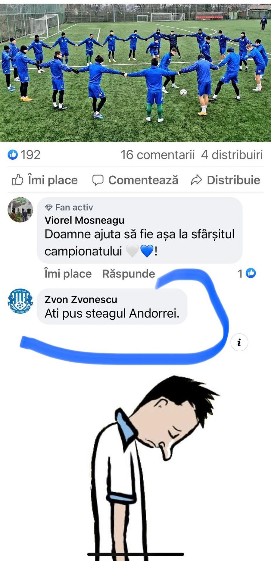 O nouă gafă colosală a Politehnicii Iași! Hora Unirii cu steagul Andorrei!