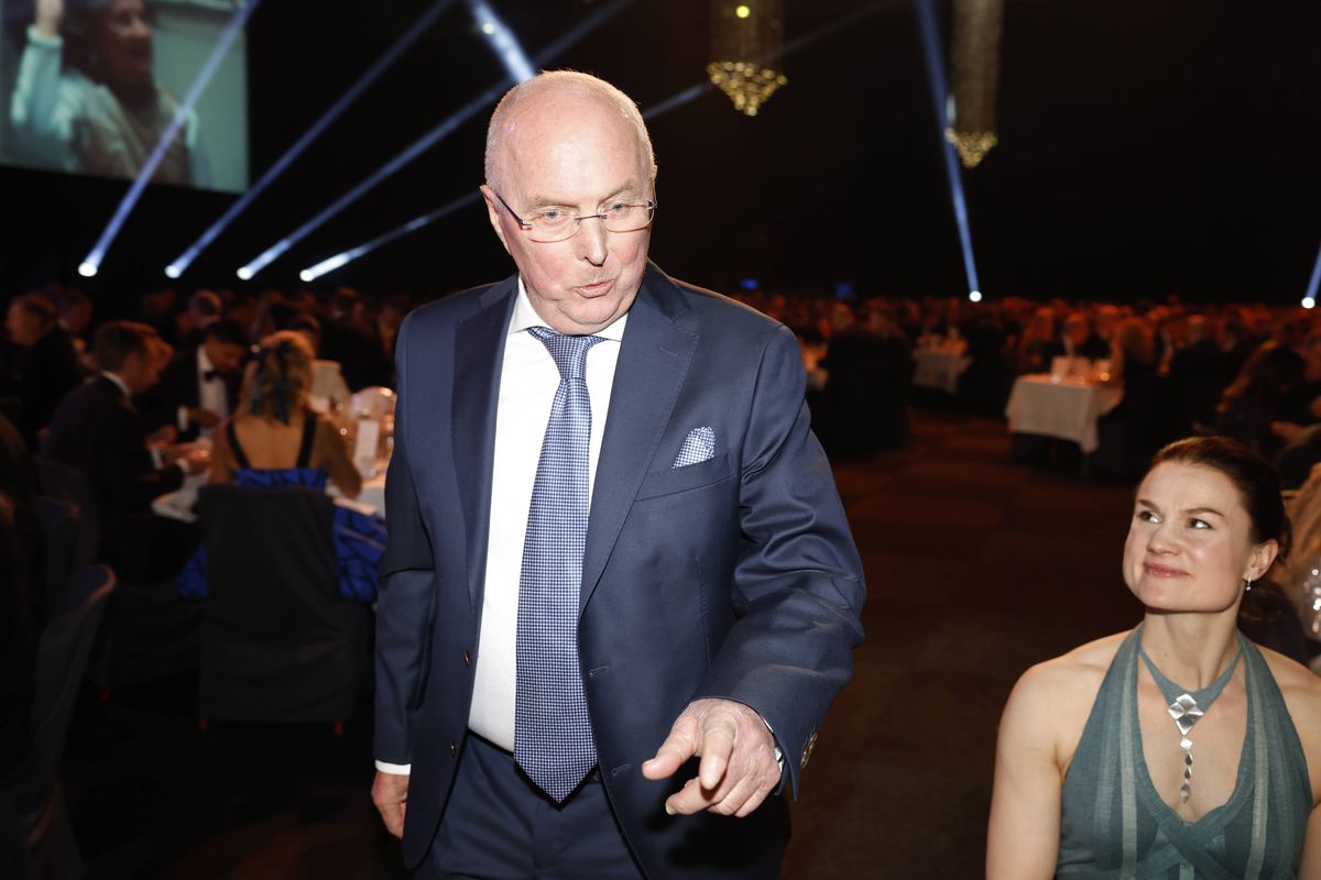 Sven-Goran Eriksson, la Gala Sportului Suedez