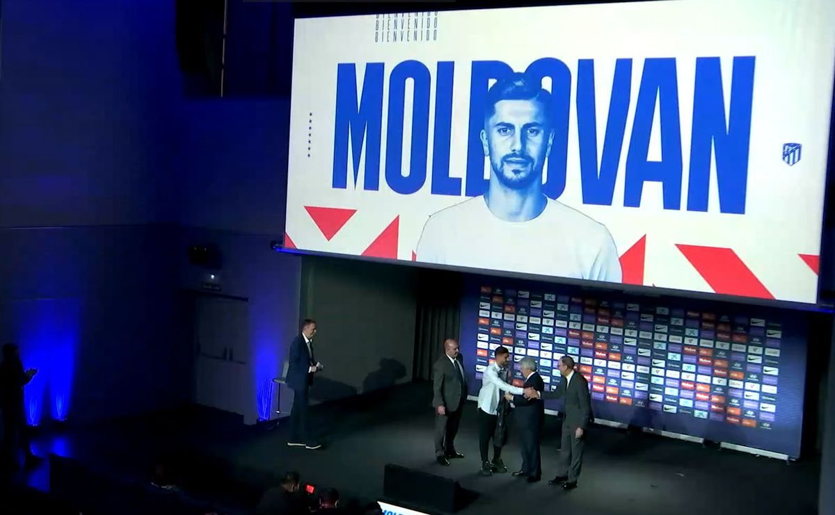 Horațiu Moldovan, prezentat într-o conferință de anvergură la Atletico Madrid