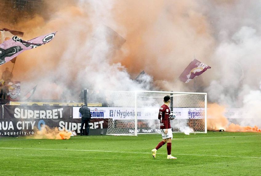 Suporterii rapidiști au amenințat că vor boicota derby-ul cu Dinamo / foto: Arhivă GSP