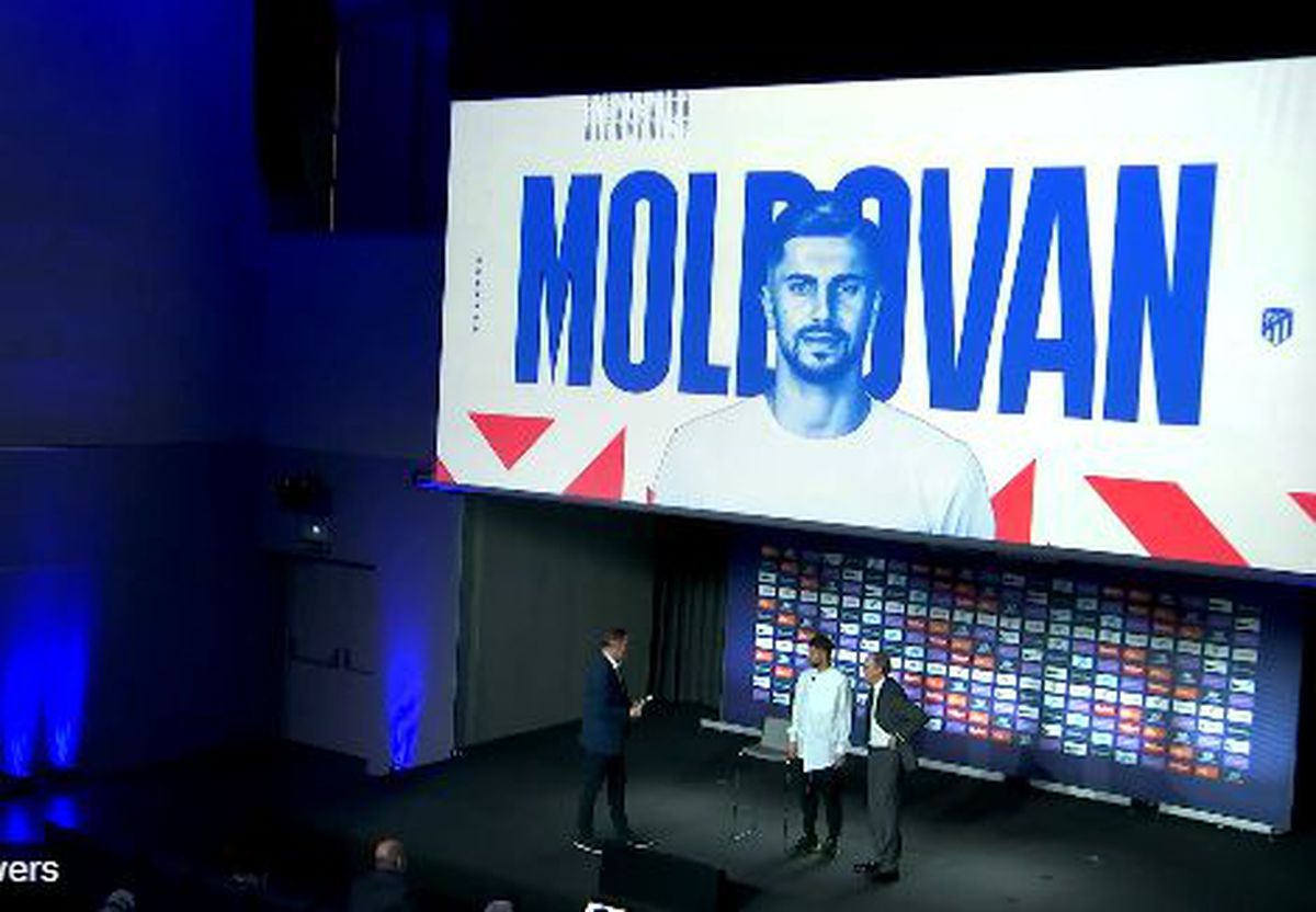 Horațiu Moldovan, prezentat într-o conferință de anvergură la Atletico Madrid