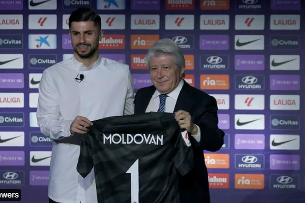 Horațiu Moldovan, prezentat într-o conferință de anvergură la Atletico Madrid