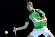 Daniil Medvedev, calificat în semifinalele Australian Open după un meci de infarct. Reacția tenismenului rus