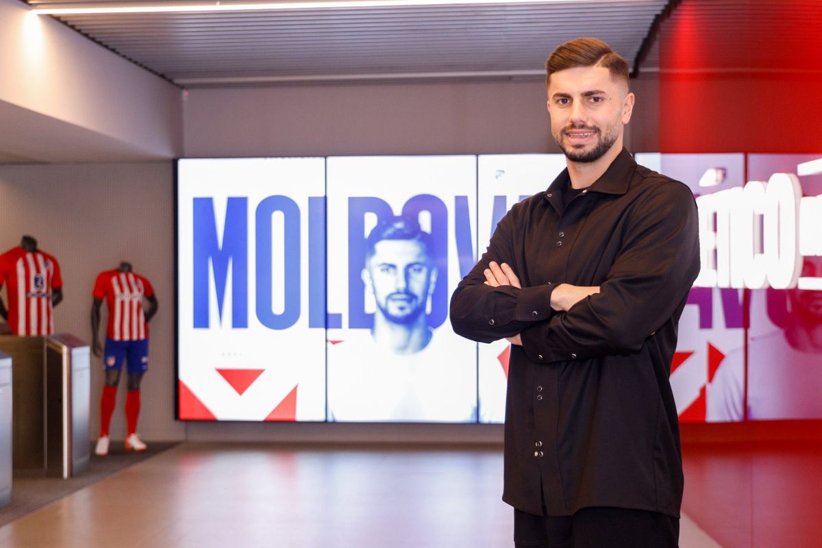 Horațiu Moldovan, prezentat într-o conferință de anvergură la Atletico Madrid
