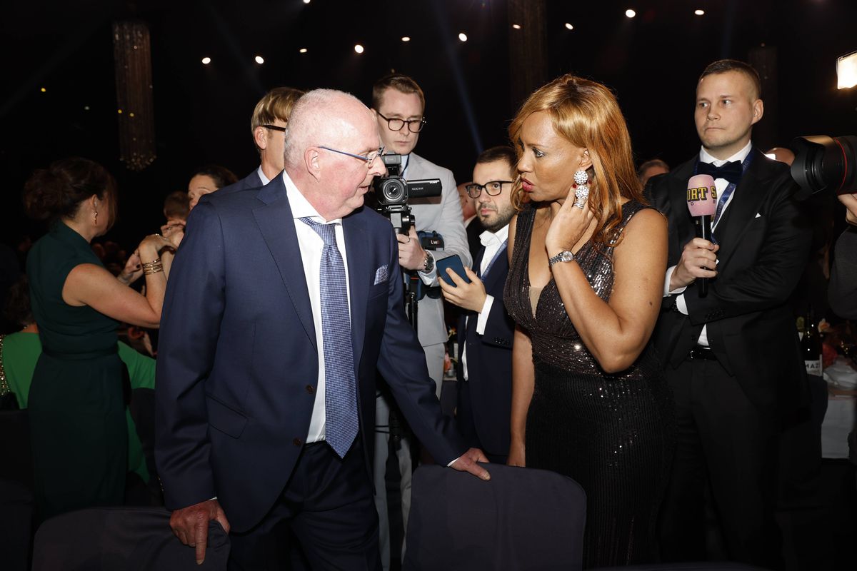 Sven-Goran Eriksson, la Gala Sportului Suedez