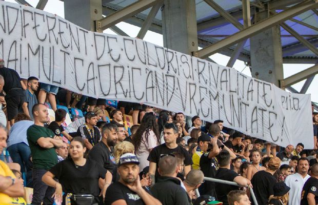 Mica Unire » Suporterii a două rivale din Superligă s-au „înfrățit”