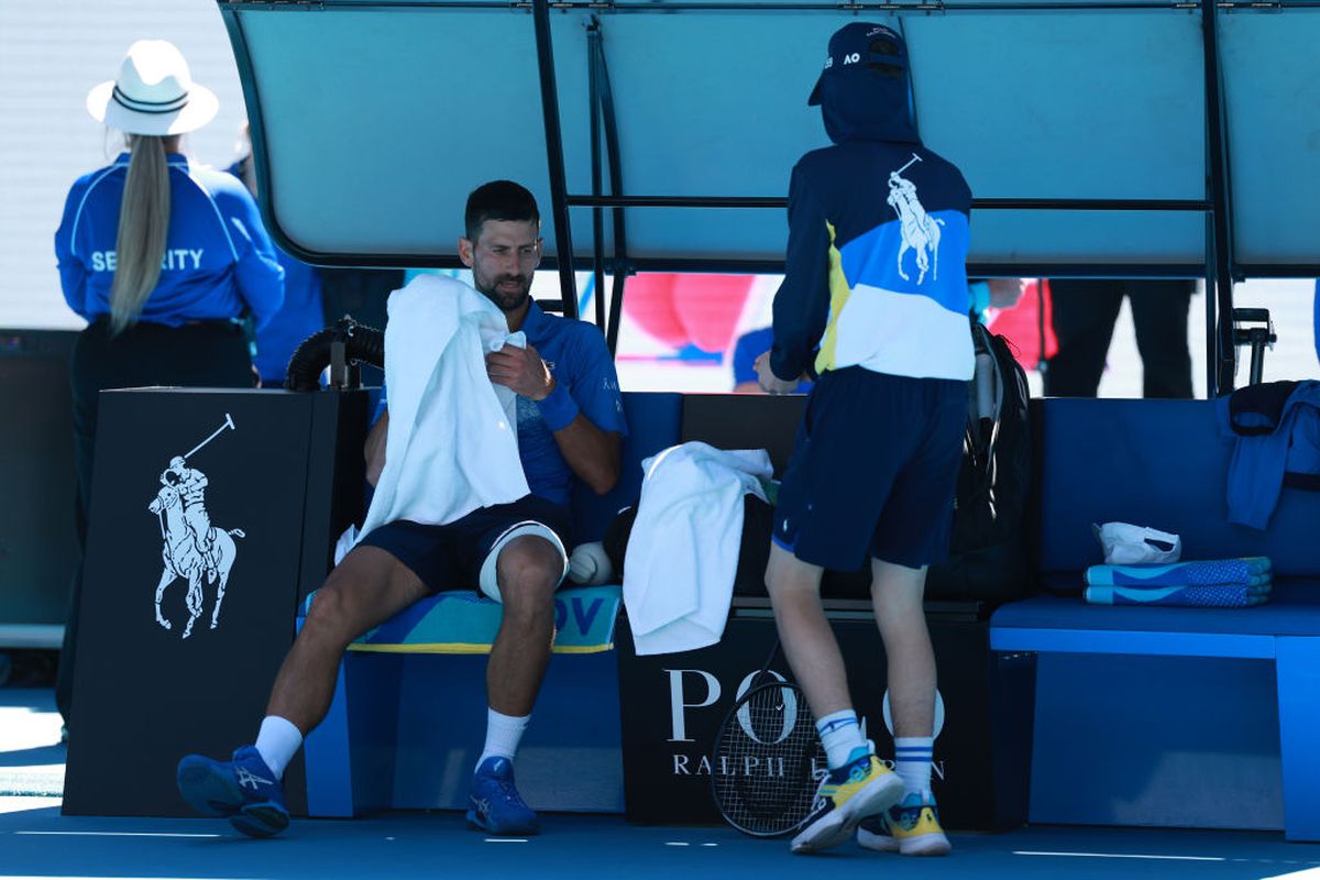 Rumoare la Australian Open! Novak Djokovic a ABANDONAT în semifinala cu Alexander Zverev