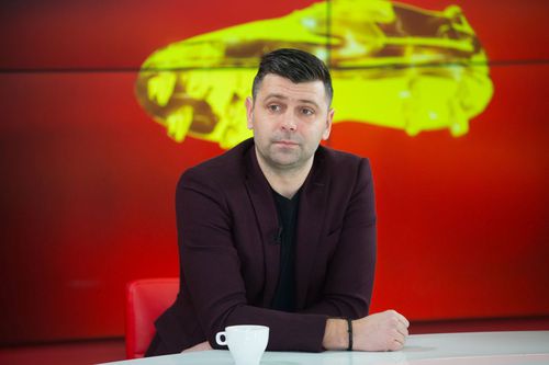 Raul Rusescu, în studioul Gazetei Sporturilor / foto: Ionuț Iordache (GSP.ro)