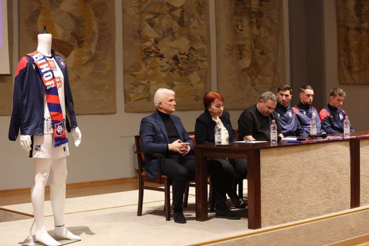 Echipament unic pentru divizionara secundă FC Bihor