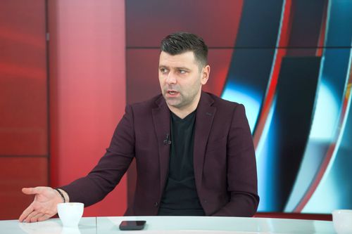 Raul Rusescu, în studioul Gazetei Sporturilor / foto: Ionuț Iordache (GSP.ro)