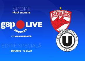 Dinamo - U Cluj » Luptă pe podium între „frați”! Analizăm cu Cristian Robert Panduru, Lucian Goian și Florin Caramavrov la GSP Live Special