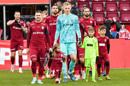 Otto Hindrich e portarul titular de la CFR Cluj/ foto Imago Images