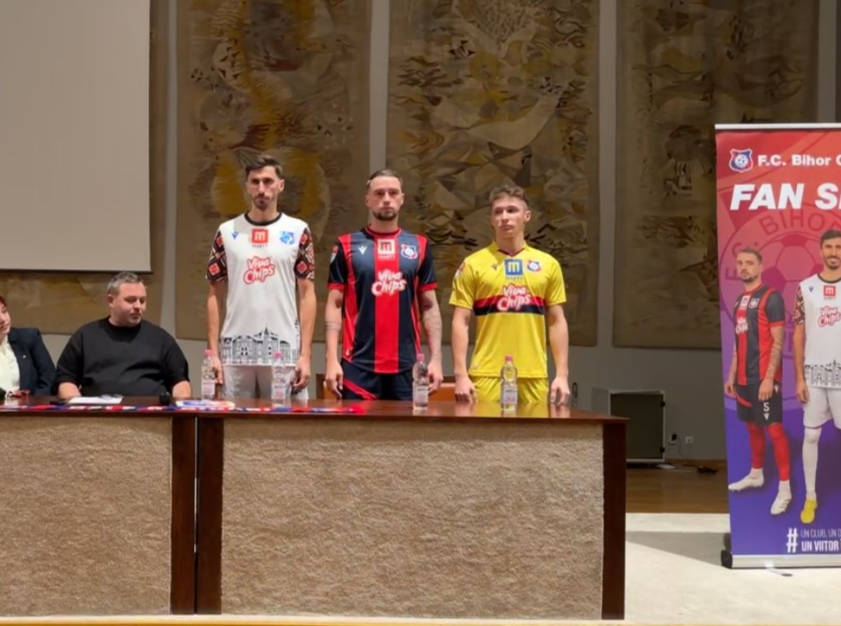 Echipament unic pentru divizionara secundă FC Bihor