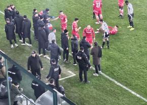 Incidente la Dinamo - U Cluj » Cu ce au putut să arunce în Neluțu Sabău