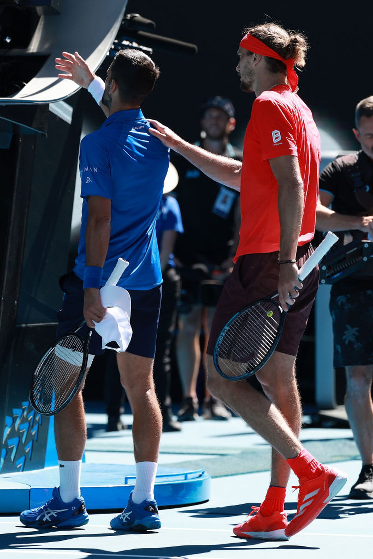 Rumoare la Australian Open! Novak Djokovic a ABANDONAT în semifinala cu Alexander Zverev