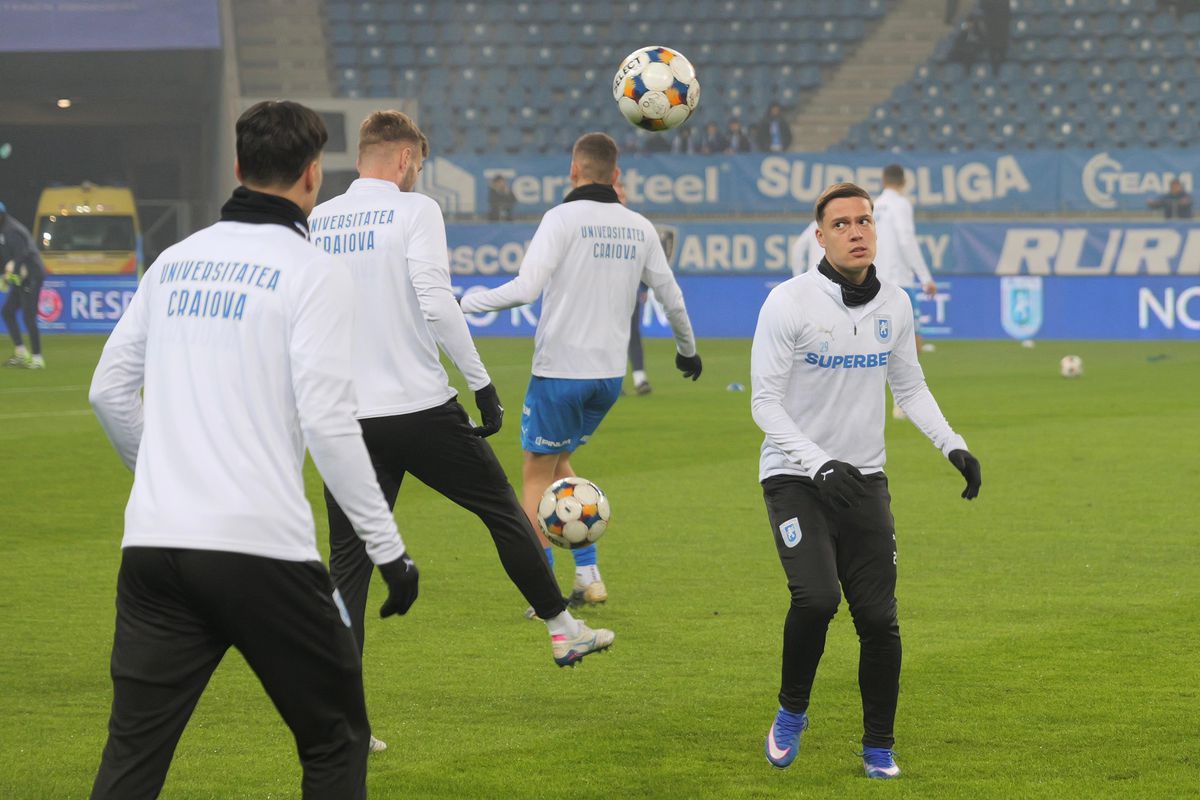Universitatea Craiova - FC Botoșani, imagini înaintea meciului