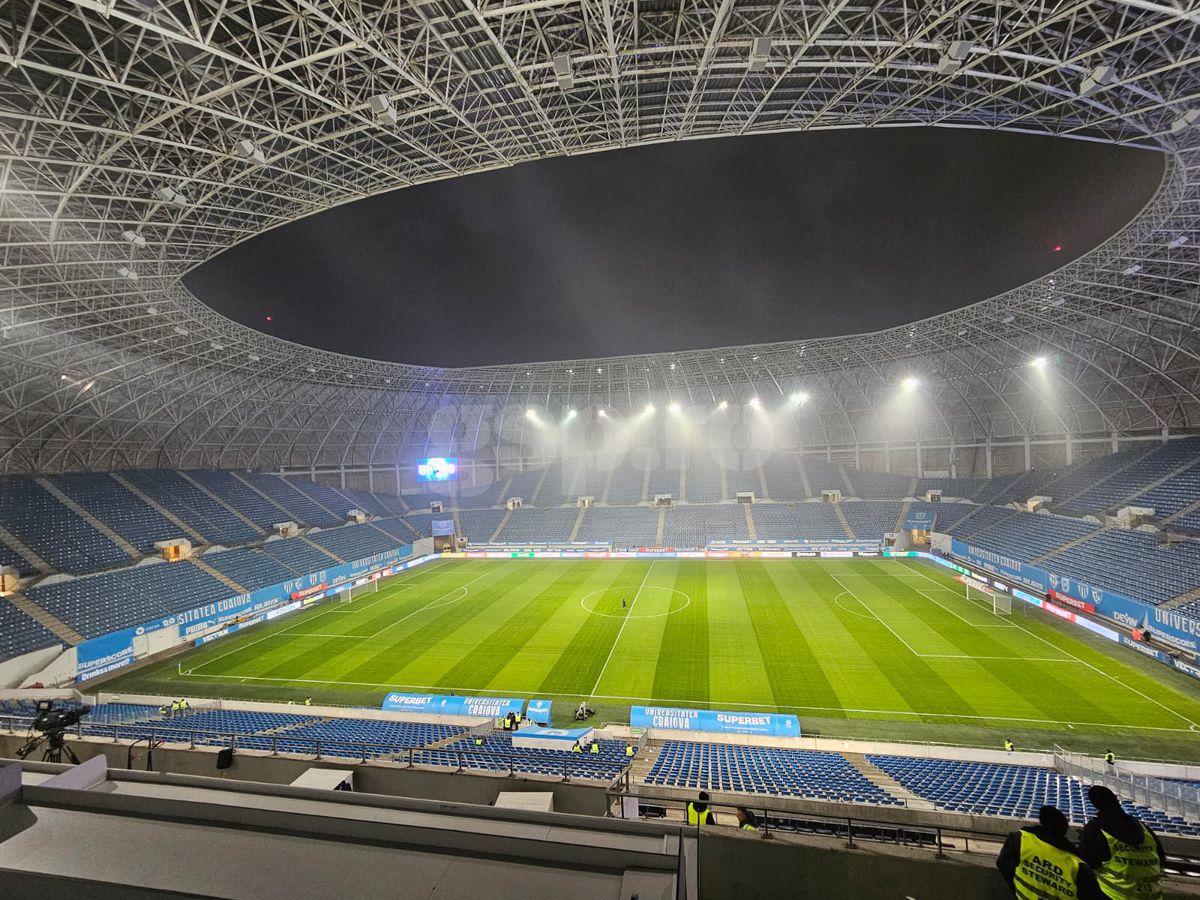 Universitatea Craiova - FC Botoșani, imagini înaintea meciului