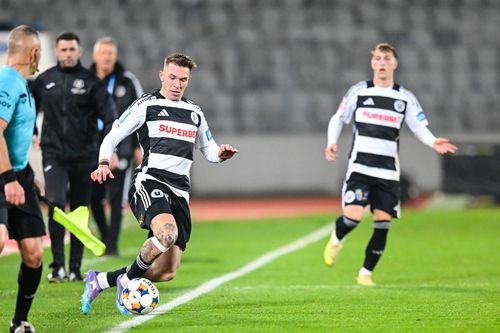 Andrei Gheorghiță a marcat primul gol într-un meci oficial pentru U Cluj/ foto Imago Images