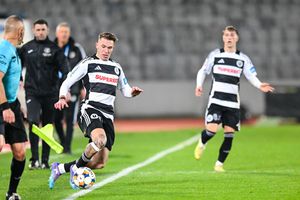U Cluj - Unirea Slobozia, în etapa 23 din Superliga. Gheorghiță a deschis scorul