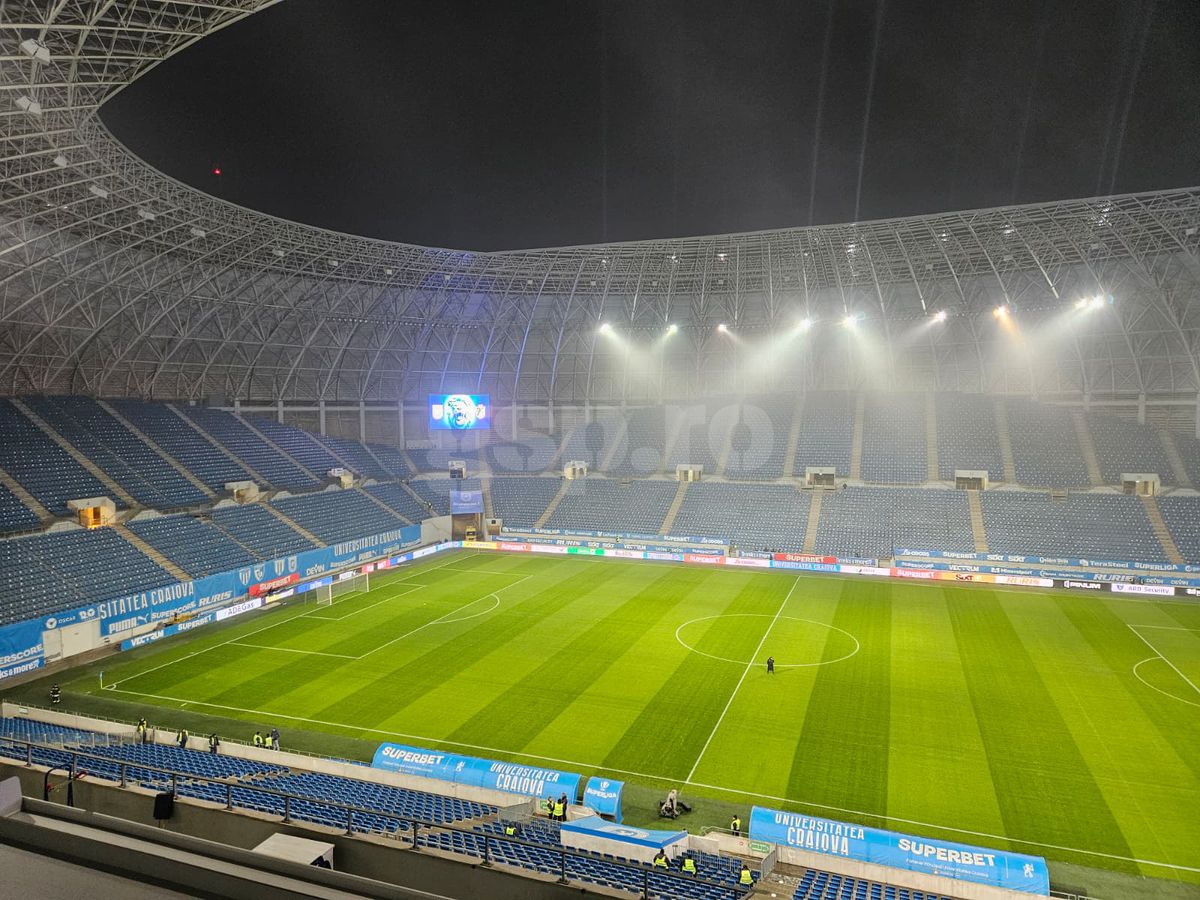 Universitatea Craiova - FC Botoșani, imagini înaintea meciului