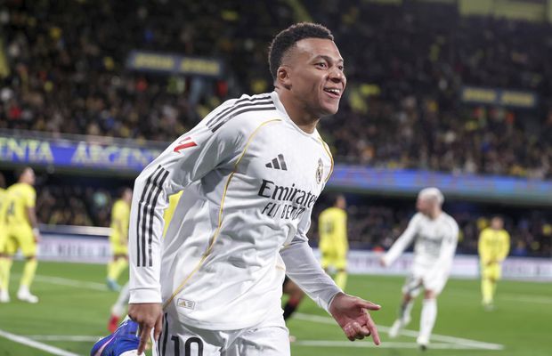 Real Madrid, noul lider din La Liga » Mbappe e de neoprit: a adus victoria uriașă cu Villarreal