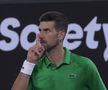 Apostrofat în timpul meciului, Novak Djokovic a refuzat sa aplaude publicul după calificarea în optimi: „Taci odată, du-te dracului!”
