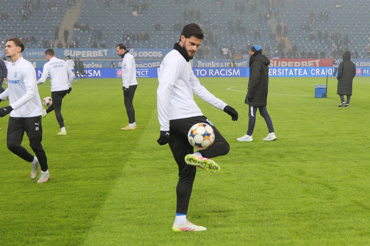 Universitatea Craiova - FC Botoșani, imagini înaintea meciului
