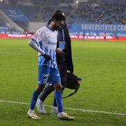 Ștefan Baiaram, accidentat în Craiova - Botoșani/ foto: Andrei Furnigă (GSP)