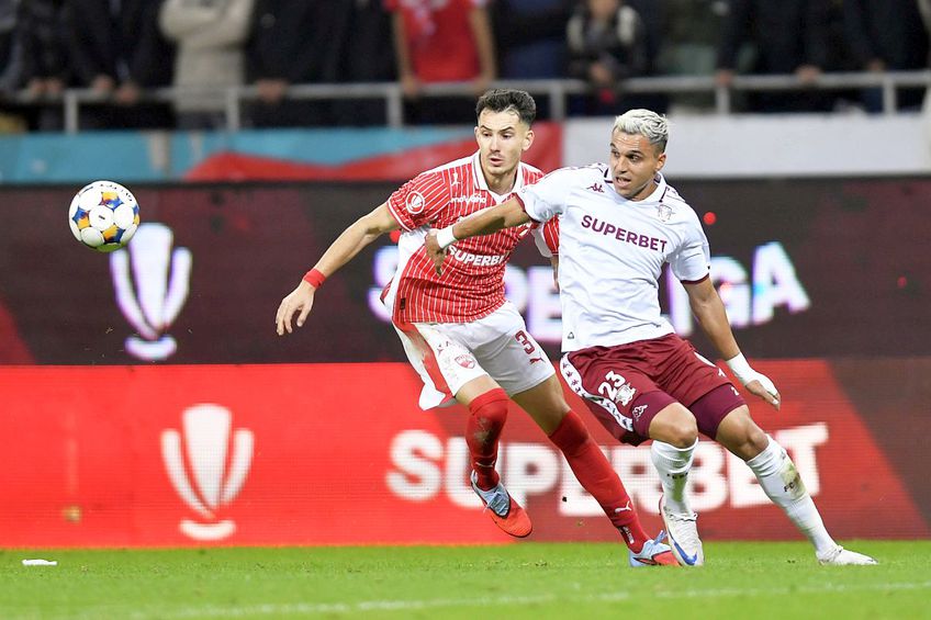 Raul Opruț, aici în derby-ul cu Rapid // foto: Imago Images