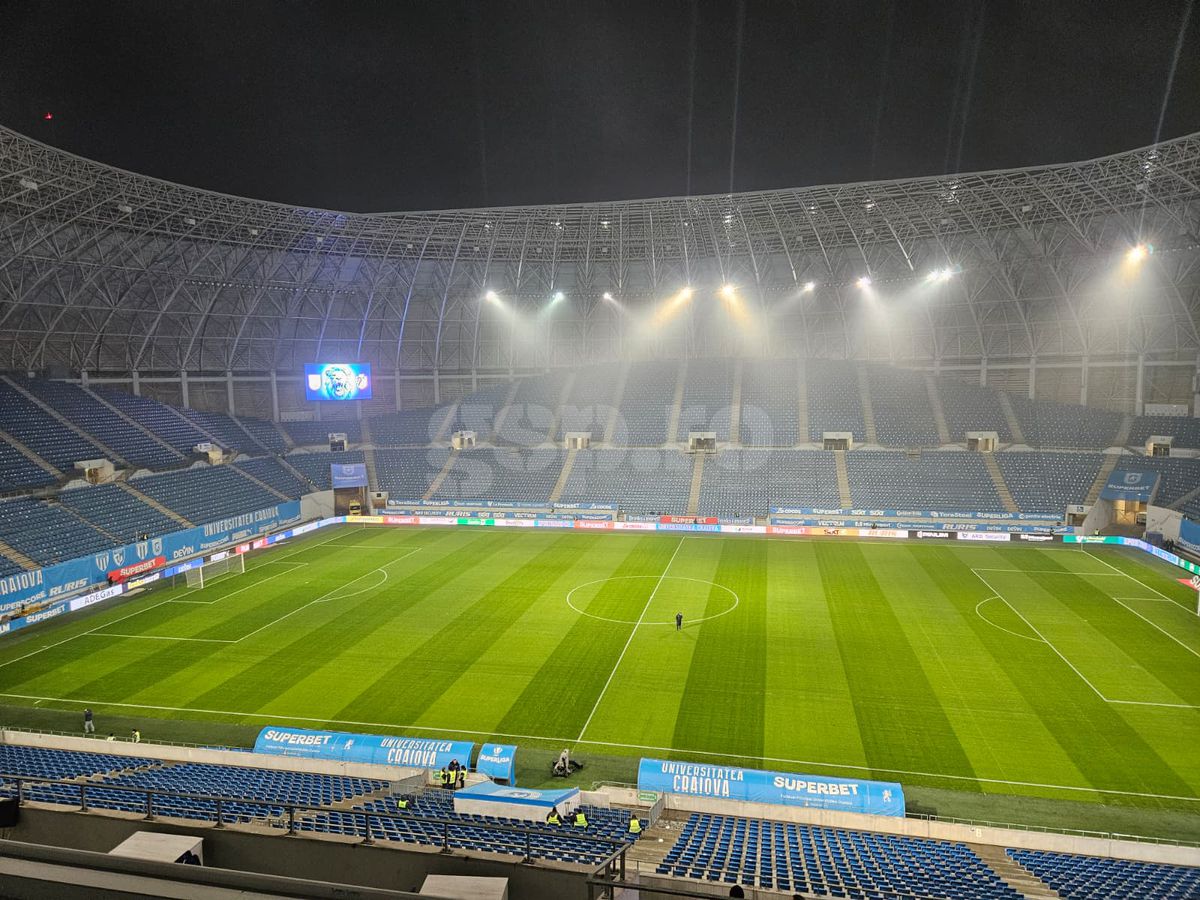 Universitatea Craiova - FC Botoșani, imagini înaintea meciului