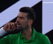 Apostrofat în timpul meciului, Novak Djokovic a refuzat sa aplaude publicul după calificarea în optimi: „Taci odată, du-te dracului!”