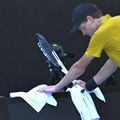 Jannik Sinner a vomitat în prosop în turul 3 la Australian Open // foto: Imago