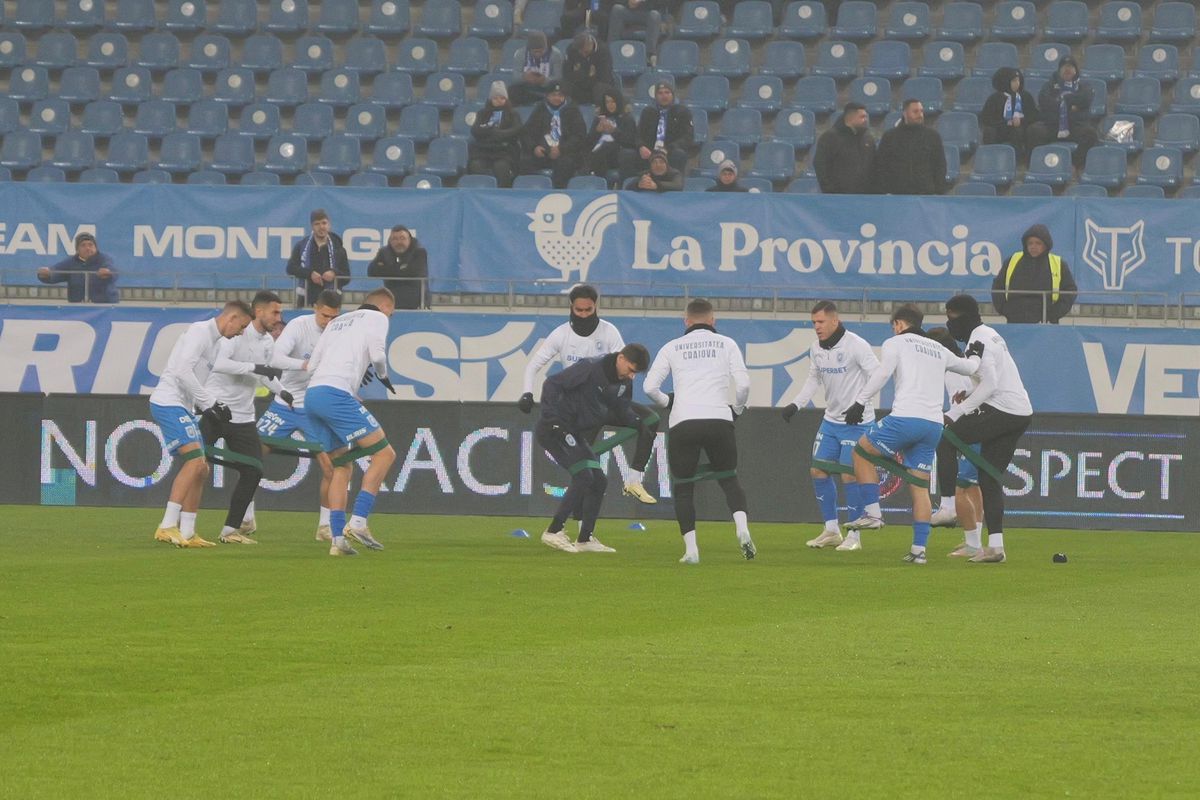 Universitatea Craiova - FC Botoșani, imagini înaintea meciului