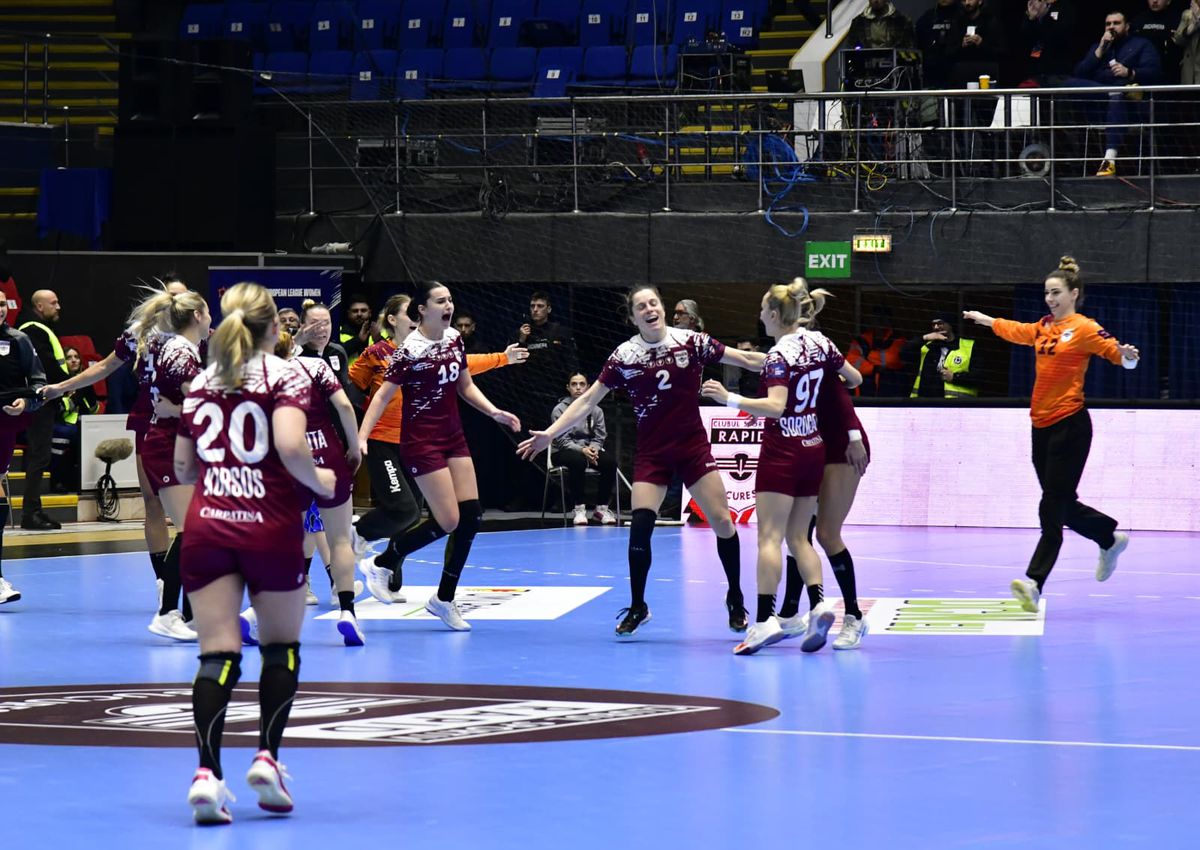 După două egaluri, în sfârșit o victorie pentru Rapid București! Echipa lui Laurent Bezeau a dominat repriza secundă