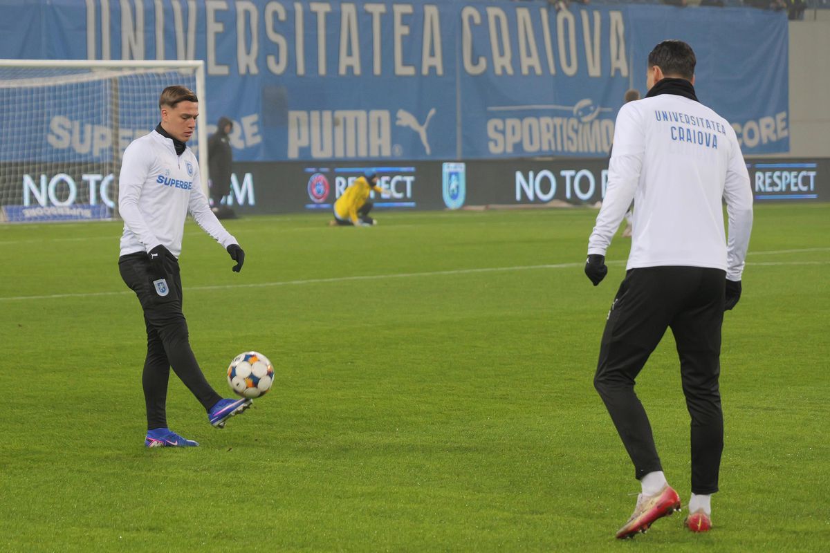 Universitatea Craiova - FC Botoșani, imagini înaintea meciului
