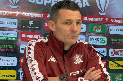 Costel Gâlcă, antrenorul de la Rapid