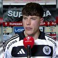 Andrei Coubiș (22 de ani), noul fundaș central de la U Cluj, a debutat la seniori în partida cu Unirea Slobozia, scor 1-0
