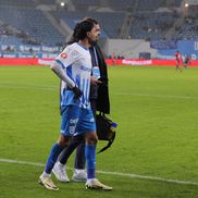 Ștefan Baiaram, accidentat în Craiova - Botoșani/ foto: Andrei Furnigă (GSP)