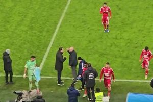 Scandal uriaș pe gazon, imediat după Craiova - Botoșani » A văzut „roșu” și s-a certat cu Leo Grozavu