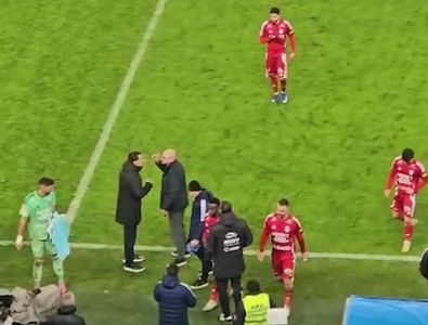 Scandal uriaș pe gazon, imediat după Craiova - Botoșani » A văzut „roșu” și ...