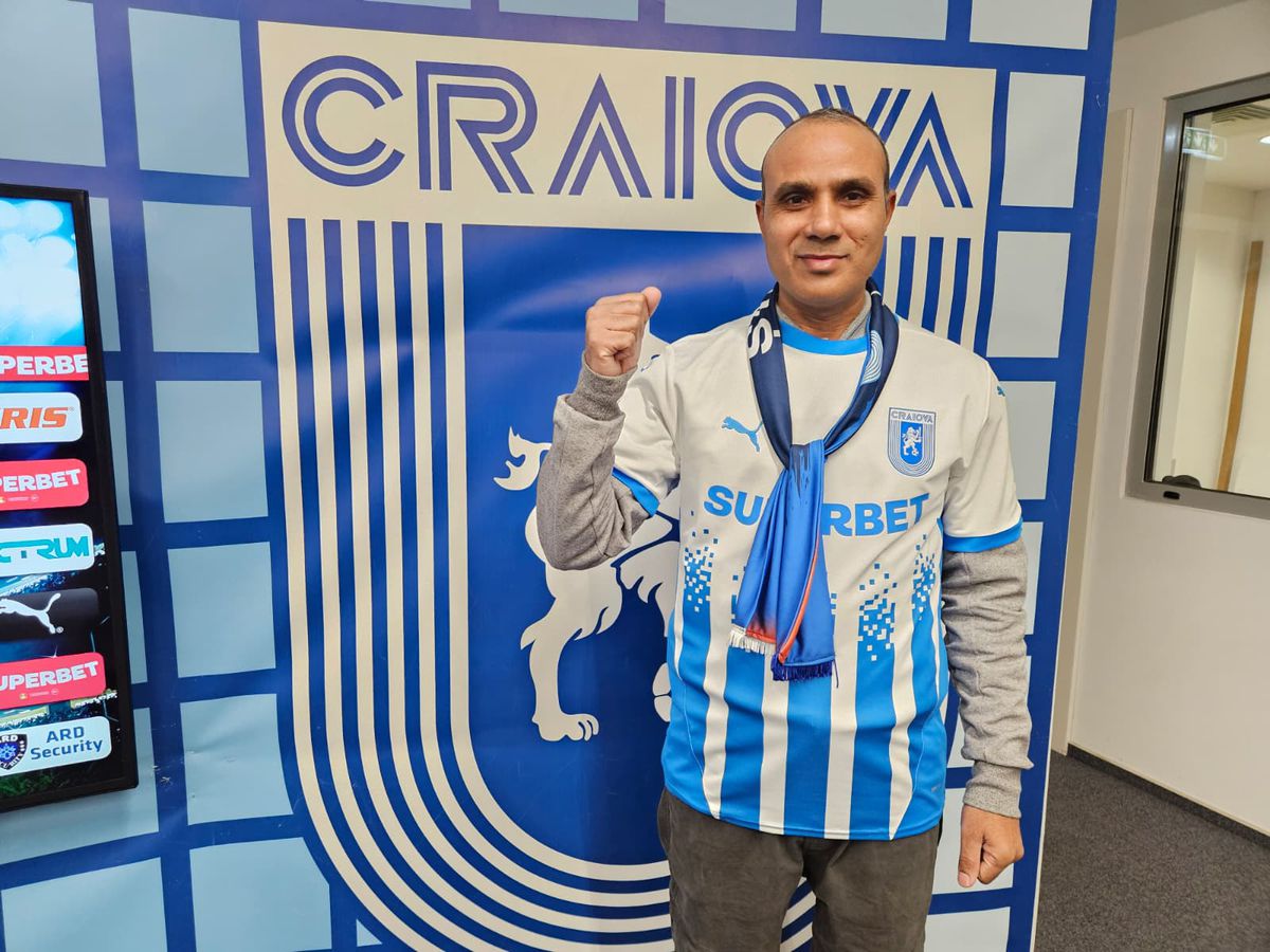 Vipan Kumar, la Universitatea Craiova - FC Botoșani